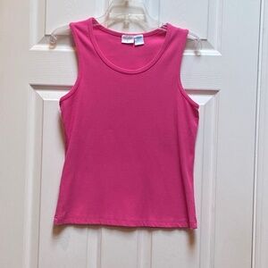 Pink Tank Top.